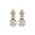 Load image into Gallery viewer, Elegant Twinkles Lab Grown Diamond Studd Earrings by Stefee Jewels