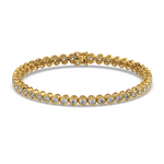 Load image into Gallery viewer, Minimalist Lab Grown Diamond Bracelet by Stefee Jewels