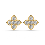 Load image into Gallery viewer, Divine Lab Grown Diamond Studs By Stefee Jewels