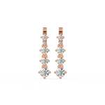 Load image into Gallery viewer, 111 Lab Grown Diamond Studs Earrings by Stefee