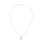 Load image into Gallery viewer, Radiant Connection Lab Grown Diamond Pendant Set by Stefee Jewels