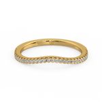 Load image into Gallery viewer, Slight Rippling Round Lab Grown Diamond Ring by Stefee Jewels