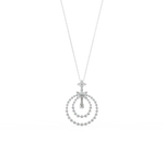 Load image into Gallery viewer, Elegant Spark Lab Grown Diamond Pendant by Stefee Jewels