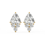 Load image into Gallery viewer, Classic Sparkle Lab Grown Diamond Stud Earrings by Stefee Jewels