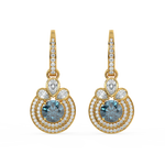 Load image into Gallery viewer, Dazzling Lab Grown Diamond Hoops By Stefee Jewels