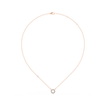Load image into Gallery viewer, Open Circle Lab Grown Diamond Pendant Small by Stefee