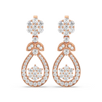 Load image into Gallery viewer, Classic Double Drop Hoops By Stefee Jewels