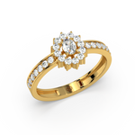 Load image into Gallery viewer, Radiant Engagement Lab Grown Diamond Ring by Stefee Jewels