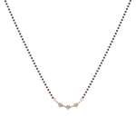 Load image into Gallery viewer, Elegant Blossom Lab Grown Diamond Mangalsutra by Stefee Jewels