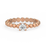 Load image into Gallery viewer, Radiant Single Stone Lab Grown Diamond Ring by Stefee Jewels