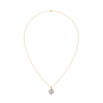 Load image into Gallery viewer, Radiant Flora Lab Grown Diamond  Pendant Set by Stefee Jewels