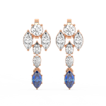 Load image into Gallery viewer, Bright Beginnings Lab Grown Diamond Drop Earrings by Stefee Jewels