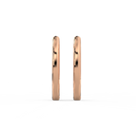 Load image into Gallery viewer, Huggie Hoops Lab Grown Diamond Earrings by Stefee