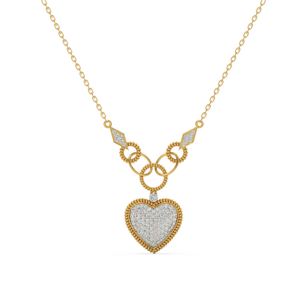 Forever Interlocked Diamond Pendant