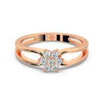 Load image into Gallery viewer, Halo-Star  Lab Grown Diamond Ring by Stefee Jewels