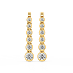 Load image into Gallery viewer, Partywear Traditional Lab Grown Diamond Earrings By Stefee Jewels