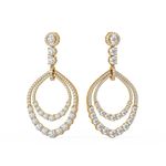 Load image into Gallery viewer, Timeless Round  Lab Grown Diamond Earrings By Stefee Jewels