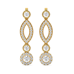 Load image into Gallery viewer, Glamour Droplet Earrings By Stefee Jewels