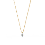 Load image into Gallery viewer, Solitaire Oval Lab Grown Diamond Pendant by Stefee