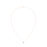 Load image into Gallery viewer, Solitaire Princess Lab Grown Diamonds Pendant by Stefee
