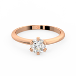 Load image into Gallery viewer, Solitaire 0.75 ct. Engagement Lab Grown Diamond Ring by Stefee Jewels