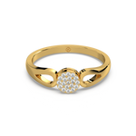 Load image into Gallery viewer, The Halo-Twisted Lab Grown Diamond Ring by Stefee Jewels