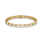 Load image into Gallery viewer, Abstract Beauty Lab Grown Diamond Bracelet by Stefee Jewels