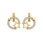 Load image into Gallery viewer, Starry Nightfall Lab Grown Diamond Pendant Set by Stefee Jewels