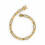 Load image into Gallery viewer, Elegant Motif Lab Grown Diamond Bracelets by Stefee Jewels