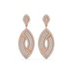 Load image into Gallery viewer, Bright Charms Lab Grown Diamond Drop Earrings by Stefee Jewels