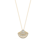 Load image into Gallery viewer, Moonshine Lab Grown Diamond Studded Pendants by Stefee Jewels