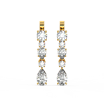 Load image into Gallery viewer, Classic Sparkling Lab Grown Diamond StudsBy Stefee Jewels