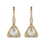 Load image into Gallery viewer, Moderm Geometric Lab Grown Diamond  Studs By Stefee Jewels