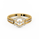 Load image into Gallery viewer, The Connected Stones Lab Grown Diamond Ring by Stefee Jewels