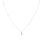 Load image into Gallery viewer, Solitaire Princess Lab Grown Diamonds Pendant by Stefee