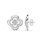 Load image into Gallery viewer, Radiant Reflections Lab Grown Diamond Stud Earrings by Stefee Jewels