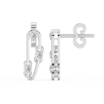 Load image into Gallery viewer, Glowing Grace Lab Grown Diamond Drop Earrings by Stefee Jewels