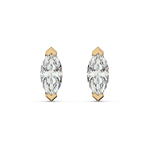 Load image into Gallery viewer, Solitaire Marquise Lab Grown Diamond Studs Earrings by Stefee