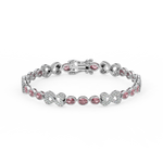 Load image into Gallery viewer, Exquisite Lab Grown Diamond Bracelet by Stefee Jewels