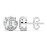 Load image into Gallery viewer, Round cut stud earrings By Stefee Jewels