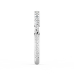 Load image into Gallery viewer, Round Embellished  Lab Grown Diamond Band by Stefee Jewels