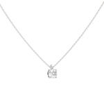 Load image into Gallery viewer, Solitaire Round Lab Grown Diamond Pendant by Stefee