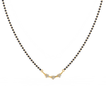 Load image into Gallery viewer, Elegant Blossom Lab Grown Diamond Mangalsutra by Stefee Jewels