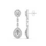 Load image into Gallery viewer, Classic Round  Lab Grown Diamond Ear Studs By Stefee Jewels