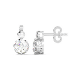 Load image into Gallery viewer, Twin Round Lab Grown Diamond  Studs By Stefee Jewels
