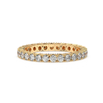 Load image into Gallery viewer, Small Petite Brilliant Round Band Lab Grown Diamond  Ring by Stefee Jewels