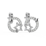 Load image into Gallery viewer, Starry Nightfall Lab Grown Diamond Pendant Set by Stefee Jewels