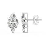 Load image into Gallery viewer, Classic Sparkle Lab Grown Diamond Stud Earrings by Stefee Jewels