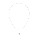 Load image into Gallery viewer, Graceful Contours  Lab Grown Diamond  Pendant Set by Stefee Jewels
