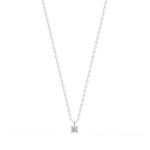 Load image into Gallery viewer, Solitaire Princess Lab Grown Diamond Pendant by Stefee